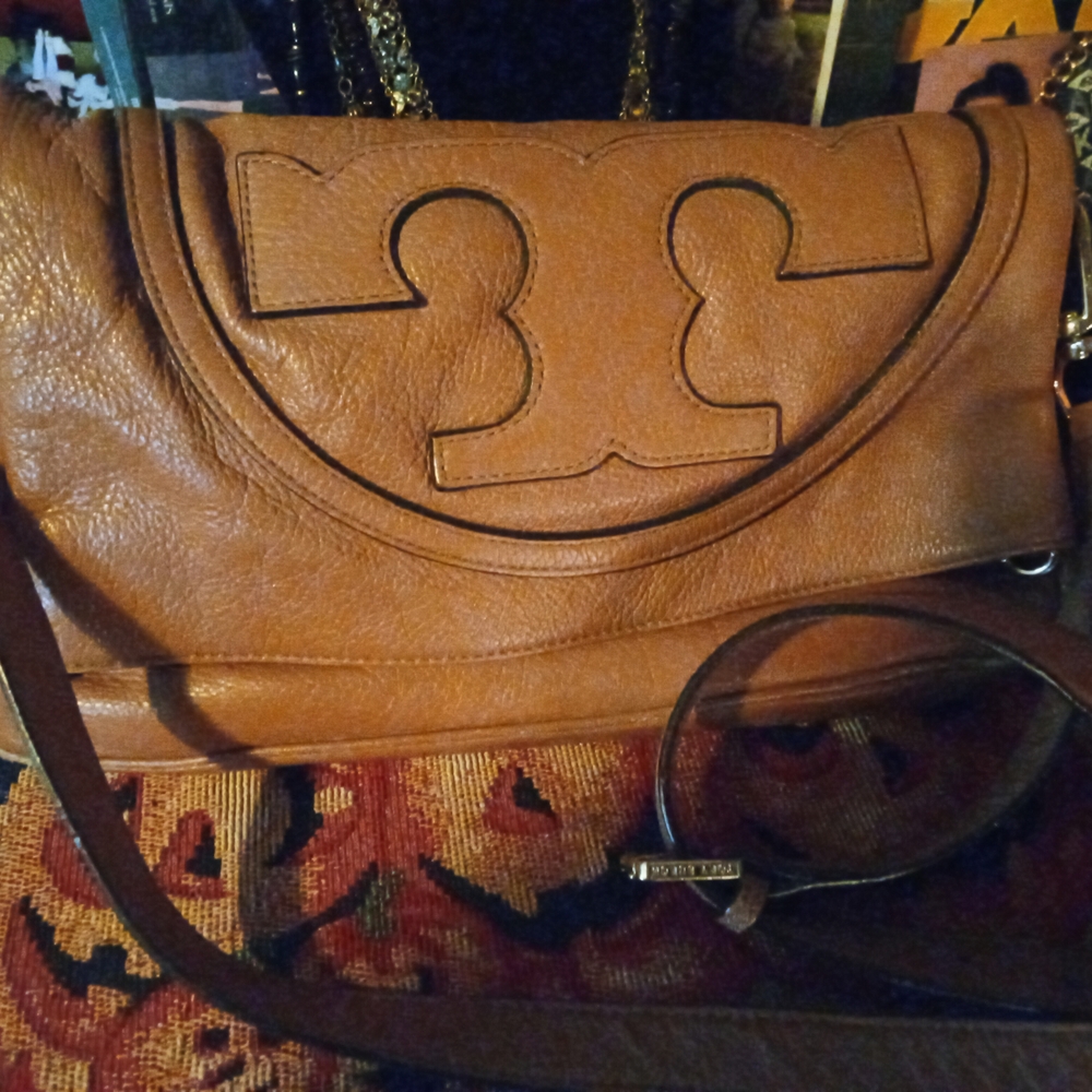 Brown Leather Shoulder Bag